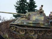 Pz.Kpfw. V Panther Ausf. G 1.SS-Panzer Division Leibstandarte SS Adolf Hitler Kampfgruppe Peiper – Unternehmen Wacht am Rhein Ardennes. December 1944